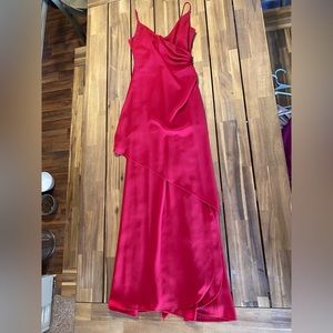 Great for Christmas parties! Only worn once. Dress size is 3-4